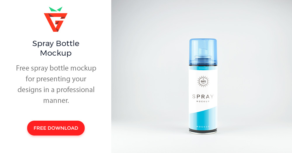 Download Spray Bottle Mockup Graphberry Com