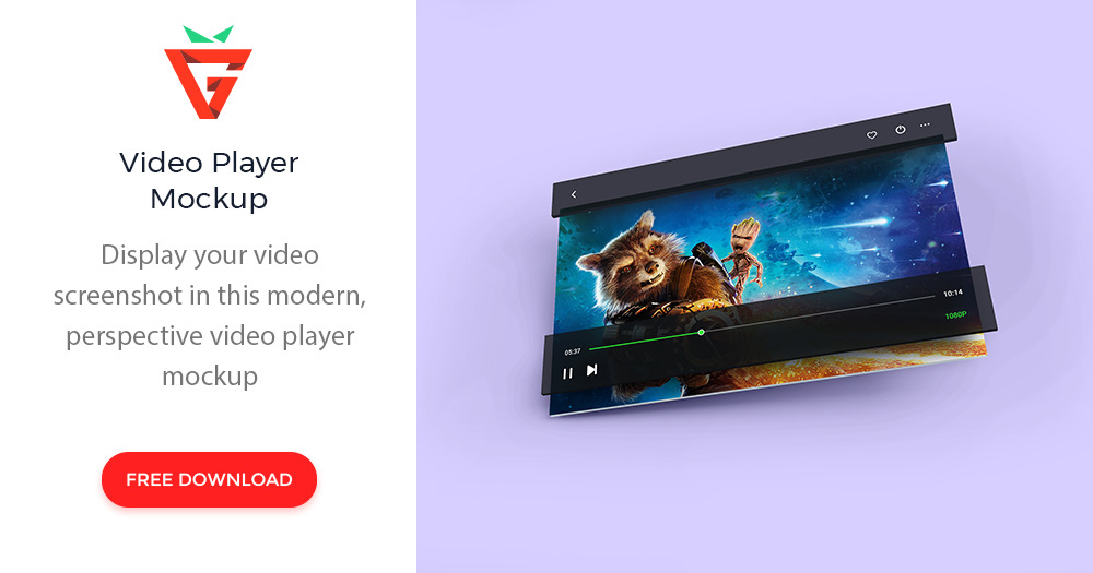 Video Player Mockup