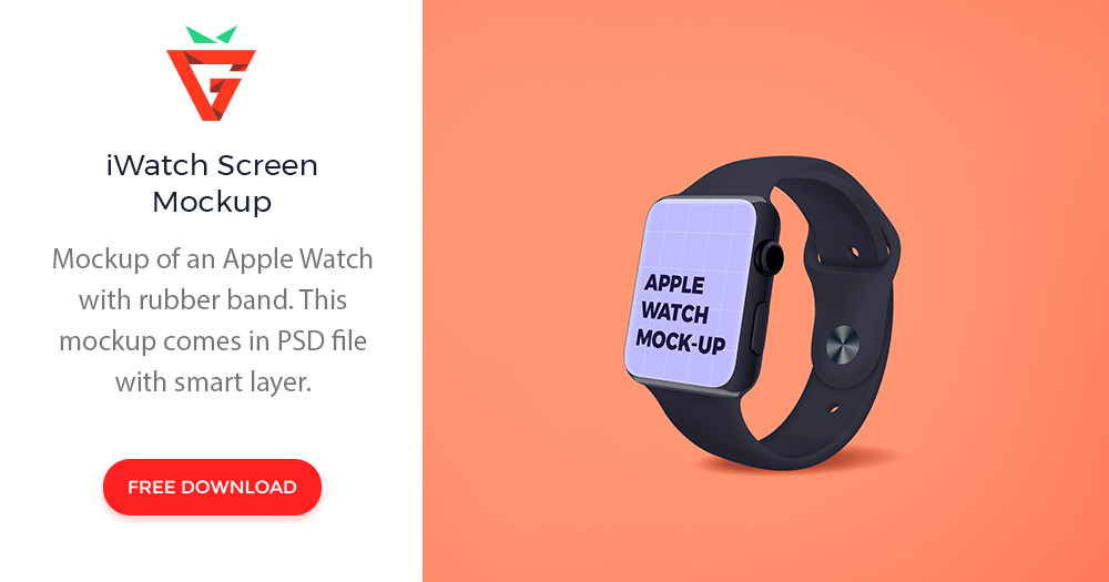 Apple Watch Screen Mockup