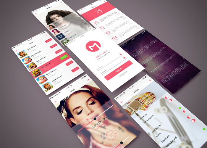 App Screen Showcase Mockup - graphberry.com